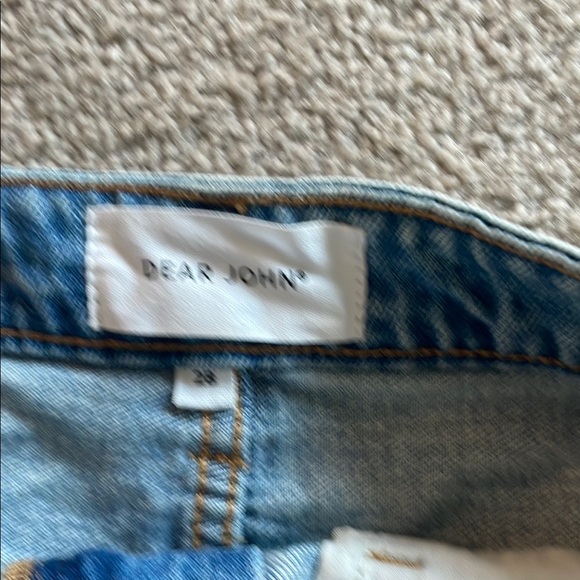 Dear John Light Blue Jean Shorts - Picture 3 of 5